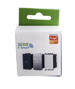 Pulsante Dimmer Connesso Smart WIFI Tuya Compatibile Bticino Living Colore Grigio Max 150W