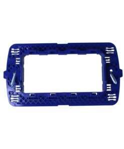 Supporto 4P Serie Space 4 Posti Compatibile Con Bticino Living