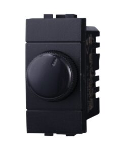 Regolatore Dimmer A Manopola 220V 100-1000W Colore Nero Compatibile Con Bticino Living International