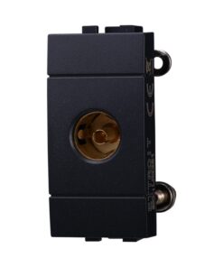 Connettore Presa TV Terminale Femmina Colore Nero Compatibile Con Bticino Living International
