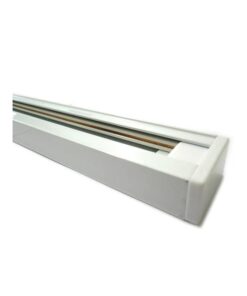 Sistema Binario Guida Da 1 Metro Colore Bianco Mono Fase Per Faretti Led A Binario