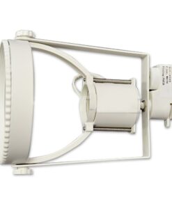 Alternative view of Portafaretto Supporto Faro Per Binario Monofase Con Attacco E27 PAR38 Orientabile Spot Colore Bianco SKU-3569