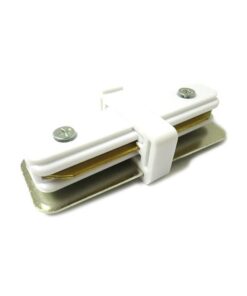 Giunto Lineare a I Connettore Per Binario Illuminazione Faretti Led Modello I Colore Bianco Per Mono Fase