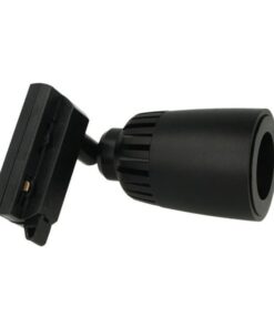 Faro Lampada Led A Binario 10W Bianco Caldo 2700K Angolo Luce Regolabile Da 24 a 60 Gradi Corpo Carcassa Nero