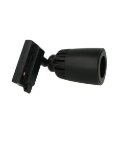 Faro Lampada Led A Binario 10W Bianco Neutro Angolo Luce Regolabile Da 24 a 60 Gradi Corpo Carcassa Nero