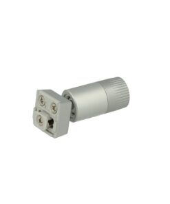 Alternative view of Mini Lampada Binario Faretto Led 12V 1W Bianco Caldo Snodabile Per Sistema Binario Guida Barra Plastica Elettrificata CB2107