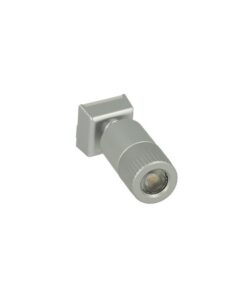 Mini Lampada Binario Faretto Led 12V 1W Bianco Neutro Snodabile Per Sistema Binario Guida Barra Plastica Elettrificata CB2107