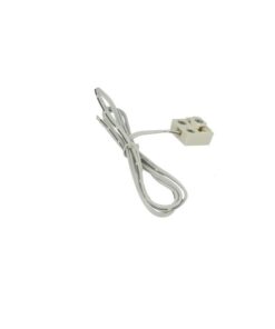 Cablaggio Cavo Alimentazione e Connettore Per Striscia Led Per Binario Guida Barra Elettrificata CB2107 Con Filo Da 1 Metro