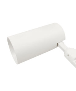 Faro Lampada Led A Binario 30W 2800lm Trifase CCT Angolo Luce 50° CRI>90 UGR<19 Carcassa Bianca 3000K 4000K 6000K 3 In 1 D80X157mm