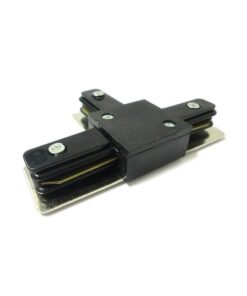 Alternative view of Giunto a T Connettori Per Binario Dei Faretti Led A Binario Modello T Colore Nero Per Mono Fase