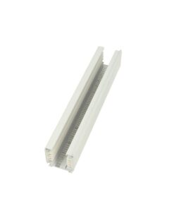 Sistema Illuminazione Binario Trifase Bianco, Binario Connettori Giunti Accessori (Binario 3M)