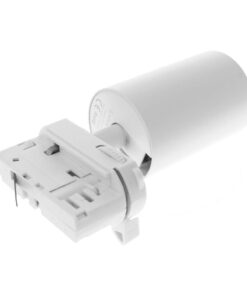 Sistema Illuminazione Binario Trifase Bianco, Binario Connettori Giunti Accessori (Portafaretto GU10)