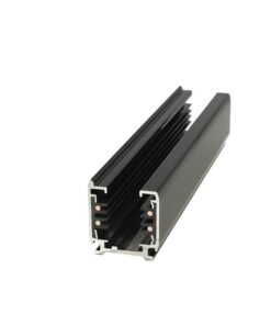 Sistema Illuminazione Binario Trifase Nero, Binario Connettori Giunti Accessori (Binario 3M)