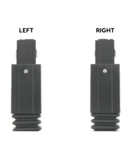 Connettore Giunto Lineare Lungo Forma I Colore Nero Per Barra Sistema Binario Trifase CB40203