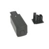 Kit Connettore Alimentazione Sinistra + Terminale Chiusura Colore Nero Per Binario Guida Trifase CB40203