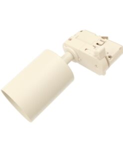 Sistema Illuminazione Binario Trifase Bianco, Binario Connettori Giunti Accessori (Portafaretto E27)