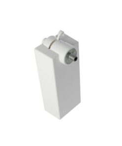 Testa Alimentazione Con Box Led Driver Colore Bianco Per Faro Led Binario Mono Fase CB0070 CB7170 CB7270 CB7370