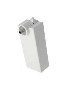 Testa Alimentazione Con Box Led Driver Colore Bianco Per Faro Led Binario Mono Fase CB0070 CB7170 CB7270 CB7370