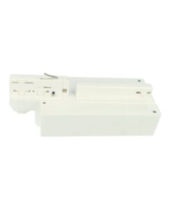 Testa Alimentazione Con Box Led Driver Colore Bianco Per Faro Led Binario Trifase per CB40103