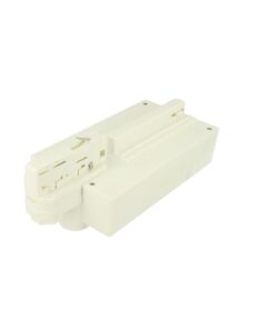 Testa Alimentazione Con Box Led Driver Colore Bianco Per Faro Led Binario Trifase per CB40103