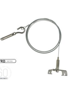 Alternative view of Kit di Sospensione Singolo in Acciaio per Plafoniera Led Lineare A Sospensione SKU-1367