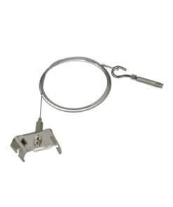 Kit di Sospensione Singolo in Acciaio per Plafoniera Led Lineare A Sospensione SKU-1367