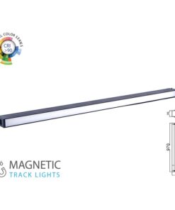 Plafoniera Led Lineare 30W 24V Neutro 4000K CRI 90 UGR 19 Per Sistema Binario Magnetico SKU-7957