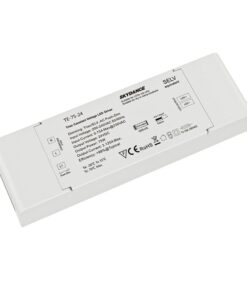 Alimentatore Dimmerabile CV 24V 75W Triac + Pulsante N.O. Varialuce Su 220V Per Striscia Led 24V TE-75-24