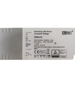 Alimentatore Dimmerabile Con Triac Dimmer Taglio di Fase DC 24V 25W Per Striscia Led 24V DIM24-25