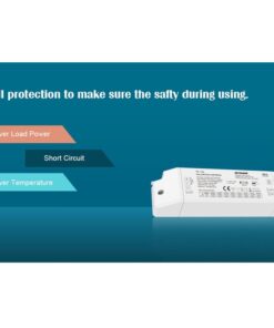 Alimentatore Dimmerabile CV 24V 150W Con Pulsante N.O. e Telecomando RF 2.4G Per Striscia Led 24V PH-150-24