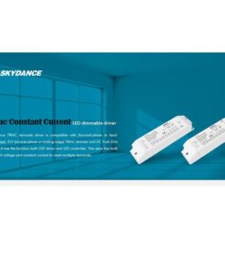 Alimentatore Dimmerabile CV 24V 150W Con Pulsante N.O. e Telecomando RF 2.4G Per Striscia Led 24V PH-150-24