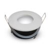 Porta Faretto Led GU10 MR16 Incasso Rotondo Colore Bianco Impermeabile IP54 SKU-3613