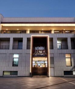 Porta Faretto Led GU10 MR16 Da Incasso Bianco Asimmetrico Mezza Luna Foro 70mm SKU-8599