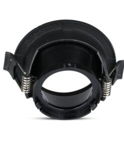 Alternative view of Porta Faretto Led GU10 MR16 Da Incasso Nero Asimmetrico Mezza Luna Foro 70mm SKU-8608