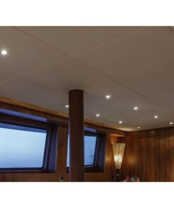 2 PZ Porta Faretti LED GU10 MR16 Rotondi Orientabili con Molla Cromati SKU 8940