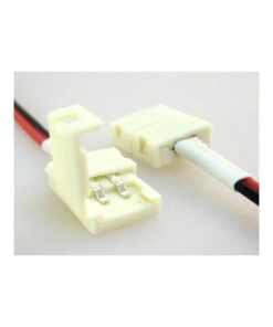 Alternative view of 4 PZ Connettore 8mm Per Chiudere Striscia Led Smd 3528 Senza Saldare