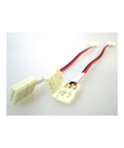 4 PZ Connettore 8mm Per Collegare Due Strip Led Smd 3528 Senza Saldare