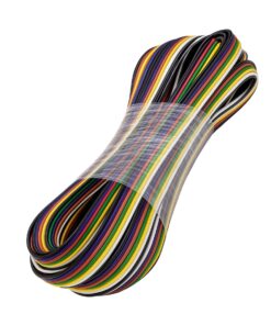 10 Metri Cavo Elettrico Piattina Esa Polare 6X0,25 mmq Per Striscia Led RGBWW RGB+CCT