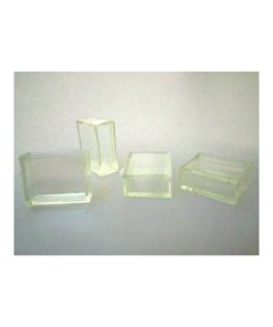 4 PZ Gommini Connettori PVC Per Chiusura Bobina Led Impermeabile Passo 12mm