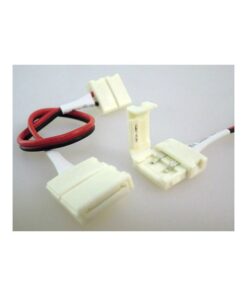 Alternative view of 4 PZ Connettore 10mm Per Collegare Due Strip Led Smd 5050 Senza Saldare