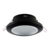 Porta Faretto Led Da Incasso Rotondo Colore Nero Impermeabile IP44 Foro 70mm Per Faretti Led GU10 MR16 SKU-6699