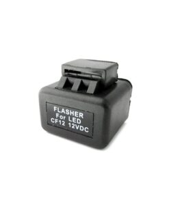 Flasher Led Lampeggiatore Rele Relay Per Frecce Led Moto e Auto Americane 12V 2 Spine CF12