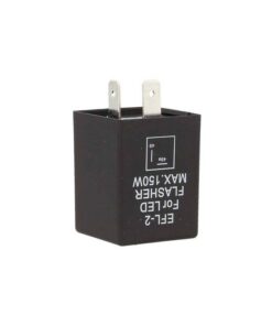 Flasher Led Lampeggiatore Rele Relay 2 Pin EFL2 Positivo Destra 12V Per Frecce Led Auto Americano
