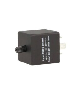 Flasher Led Lampeggiatore Rele Relay Frequenza Regolabile 3 Pin 12V CF14 Per Frecce Led Auto Europea Americano