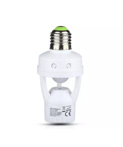 Sensore PIR Movimento e Crepuscolare Timer Con Attacco E27 Per Lampada E27 220V 360 Gradi SKU-4982