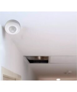 Sensore di Movimento a Infrarossi e Crepuscolare 360 Gradi Montaggio a Plafone Carcassa Bianca IP20 Manual Override SKU-1355