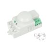 Sensore Micro Onde Microwave Sensor Montaggio a Plafone Da Parete Soffitto IP20 220V Max 200W Manual Override SKU-1446