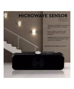 Alternative view of Sensore Microonde Microwave Sensor Carcassa Nera IP65 220V Max 200W SKU-5572