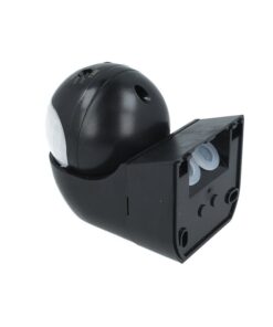 Alternative view of Sensore di Movimento a Infrarossi e Crepuscolare Montaggio a Parete Muro Carcassa Nera Testa Orientabile 180 Gradi IP44 SKU-5089