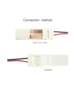 Alternative view of Cavo Filo Nastro Elettrico Super Slim Rotolo Piatto Con Biadesivo 2 Conduttori 0,25mmq 5mm Fino a 3A Senza Rompere Muri o Installare Canaline 60 Metri